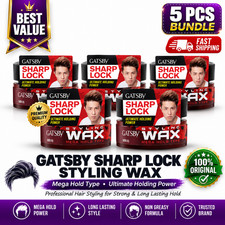 GATSBY Hair Dressing Pomade Mega Hold Strong Shine  Hard Styling Japan Original