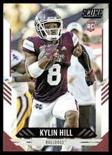 2021 Score Kylin Hill Rookie Mississippi State Bulldogs #318