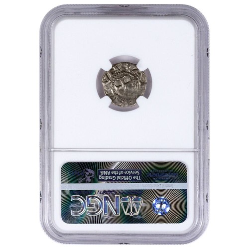 1139-1339 Italy, Republic of Genoa Silver Denaro NGC VF30 (Story Vault) - Picture 3 of 5