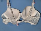 Victoria’s Secret Lightly Lined Balconnet White Multi Color Bra Size 34B — photo 2