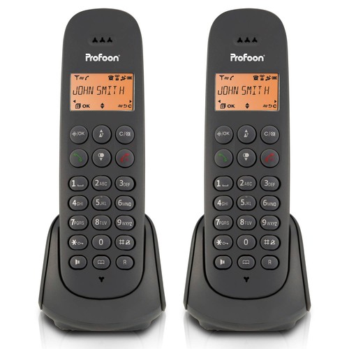 Profoon PDX620 telefoon DECT twin - Zdjęcie 4 z 6