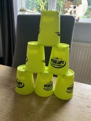 Speed Cup Stapelbar mit Timer 12 Stück