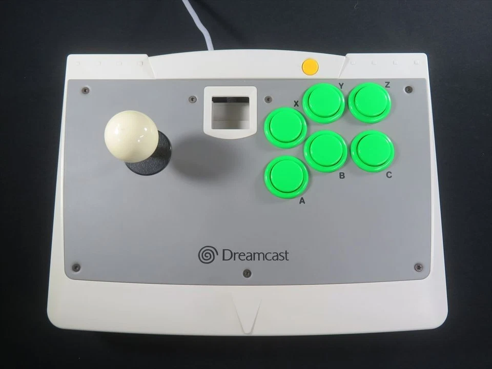 Sega Dreamcast Arcade Stick Controller DC probado Joy Joystick Japón hkt-7300 JP Foto 2 de 4