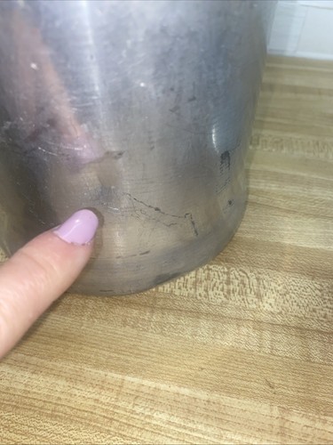 CAFFETTIERA VINTAGE COMETA CAPACITÀ 9 TAZZE ALLUMINIO PERCOLATORE CON MANICI RAME - Foto 7 di 11