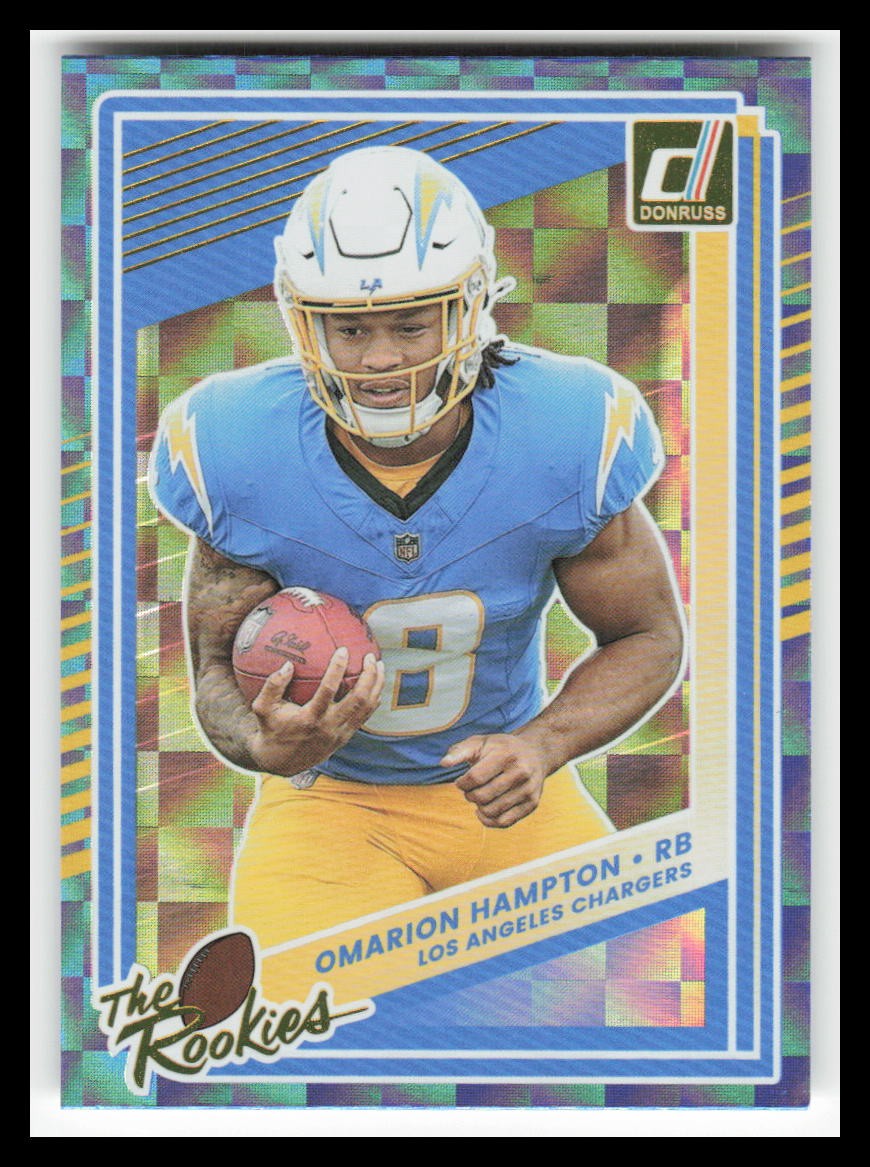 2025 Donruss The Rookies #8 Omarion Hampton