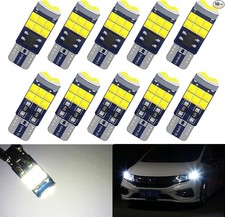 194 LED Bulb Canbus Error Free 3030 Chipset 15-SMD T10 Wedge 168 Color: White