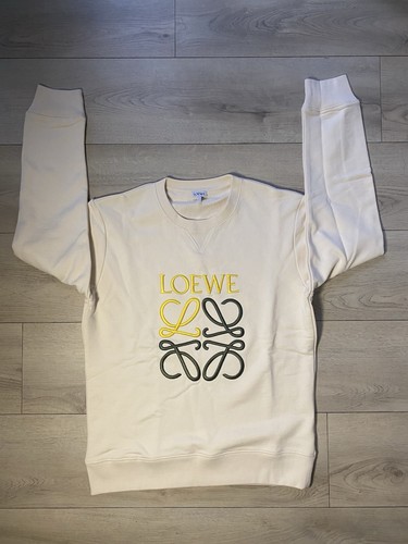 Loewe Anagram Embroidery Sweatshirt Size S Made In Portugal Unisex
