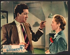 Rooney Lobby Card-John Gregson holding a necklace up for Muriel Pavlow