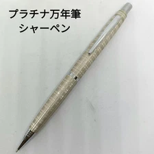 Platinum Fountain Pen Mechanical Pencil Plaid Pattern Silver Gold SASARAwa