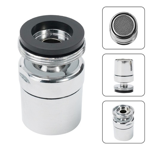 360?? Swivel Kitchen Tap Head Faucet Water Saving Filter Sprayer Sink Aerator - Picture 18 of 40