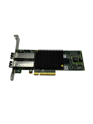 Emulex LPE12002-E Dual Port 8GB FC PCI-E Host Bus Adapter with 2Gbics w60