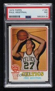 1973-74 Topps Paul Westphal #126 PSA 7 Rookie RC HOF