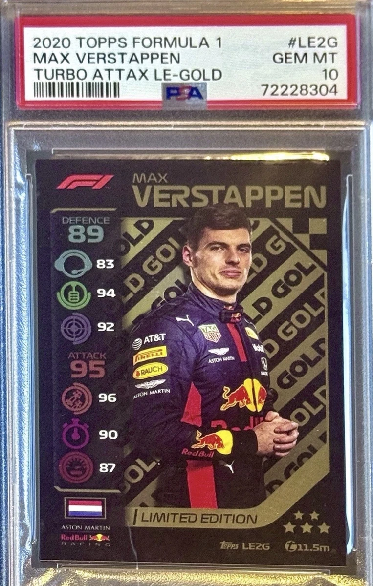 2020 Topps F1 Turbo Attax - Max Verstappen #LE2G for sale | eBay