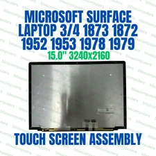 Microsoft Surface Laptop 5 15" 1979 LED LCD Touch Screen Display Assembly
