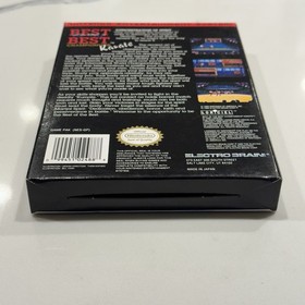 Lo mejor de lo mejor: Championship Karate (NES, 1992) aut&eacute;ntico en muy buena condici&oacute;n caja completa en caja original