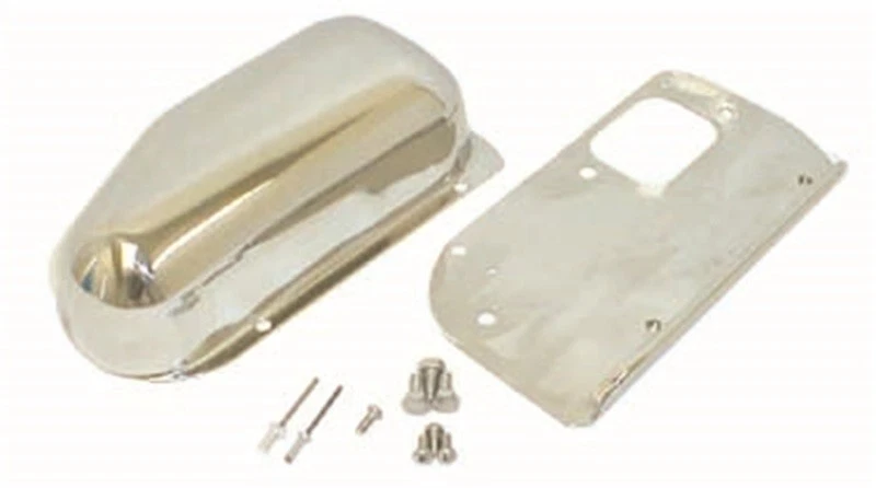 Rugged Ridge 11122.02 Stainless Steel Wiper Motor Cover Kit - Fits Jeep - Image 2 of 4