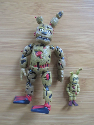 Funko Five Nights At Freddy's Springtrap figure & mini figure (read description)