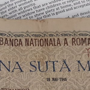 Romania 100 Lei Banknote 1946 Banca Nationala a Romaniei