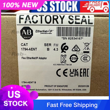 Allen-Bradley 1794-AENT New AB SER B Flex I/O EtherNet/IP Adaptor AB 1794AENT