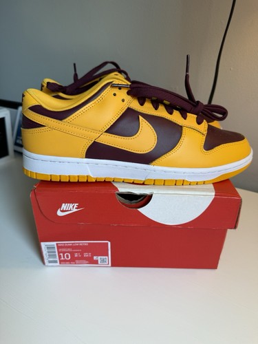 Taglia 10 - Nike Dunk Low Retro "Arizona State" - DD1391 702 - Foto 4 di 6