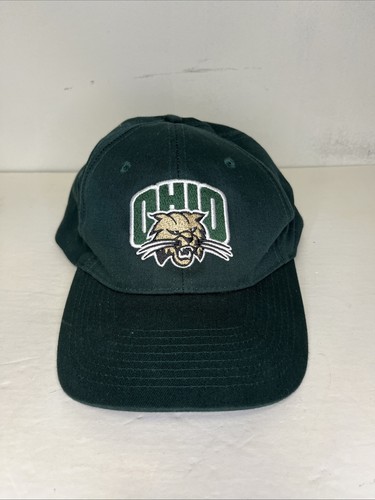 Ohio University Bobcats Mütze Kappe verstellbar dunkelgrün