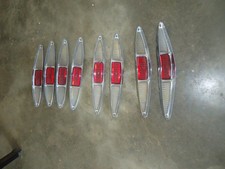 1968 Cadillac Deville Taillight Lens Lenses Bezels 68