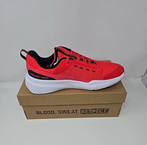 UA Project Rock BSR 5 Men's Training Shoes Size 10.5 Racer Red 3028296-713 | $90 - Picture 4 of 9