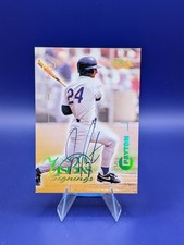 1996 Classic Visions Signings Auto Gold Foil Jay Payton Auto W/Cert