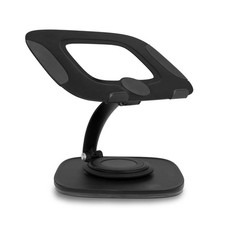 Laptop Stand with 360  Rotating Base, Ergonomic Adjustable Stand, Compatible ...