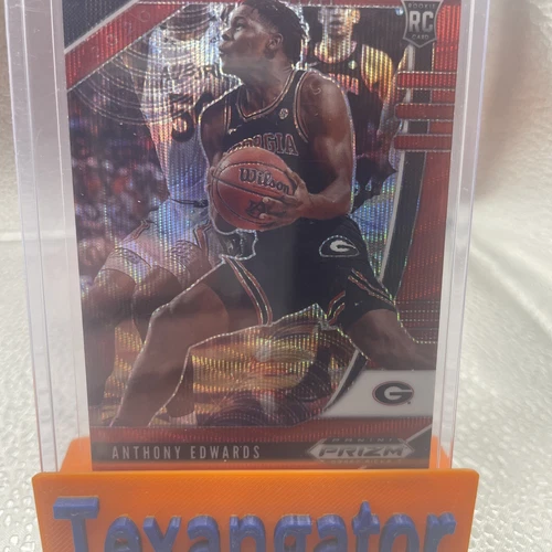 2020-21 Panini Prizm Red Wave DP- #1 Anthony Edwards (RC)🔥📈Timberwolves🔥📈