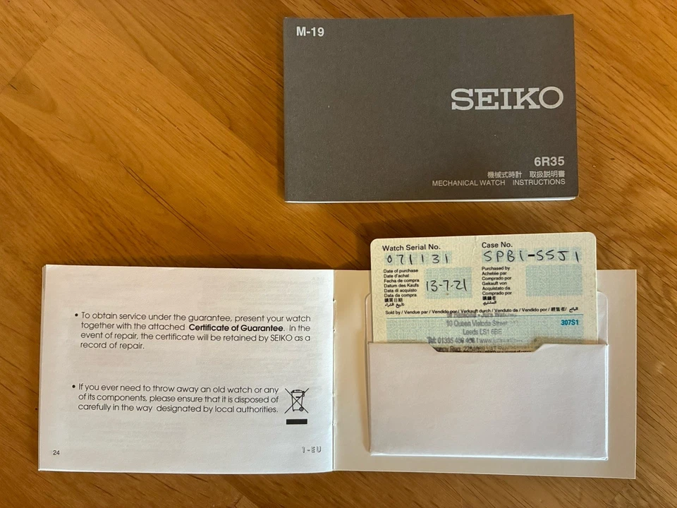 Seiko Baby Alpinist 38mm SPB155J Green - Image 3 of 4