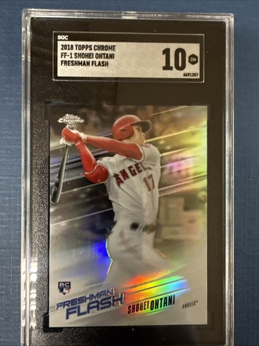 2018 Topps Chrome - Freshman Flash Shohei Ohtani #FF-1 (RC)