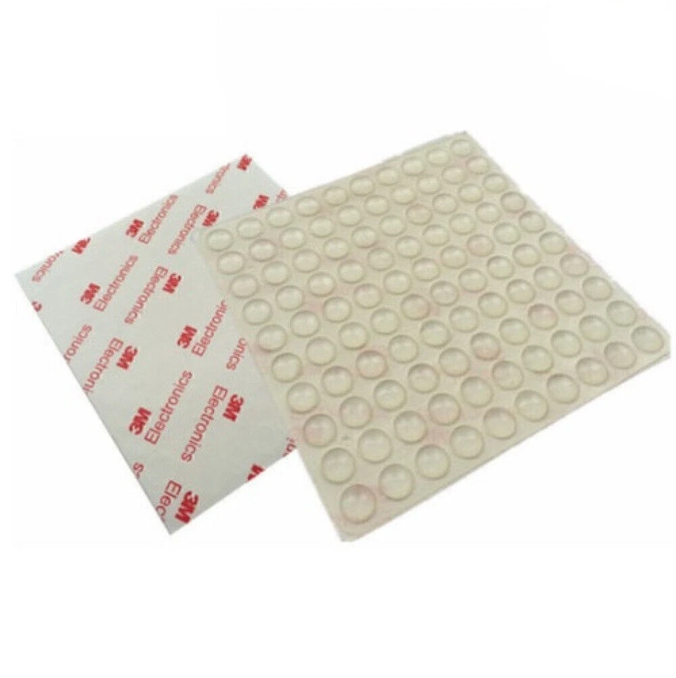 1 Blatt Anti-Kollisions-Silikon-Pad mit 3M-Aufkleber für Glasmöbel, Holzkristall - Bild 3 von 4