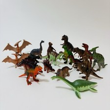Dinosaur Action Figures 19 Mixed Prehistoric Kids Toy Figurine Lot Set