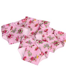 Handmade Baby Doll Diapers, Set Of 4 Fits Dolls With Up To 12  Tummy