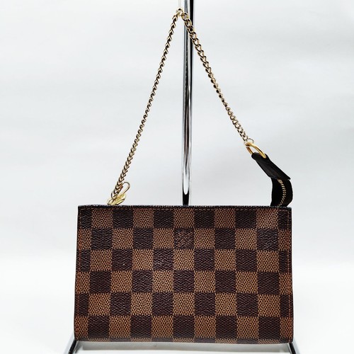 Louis Vuitton LV Accessory pouch Bucket pouch Brown Damier 4734239