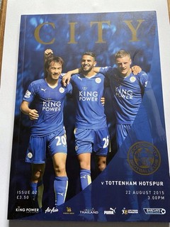 Leicester City V Tottenham Hotspur 22/08/2015 Champions Season