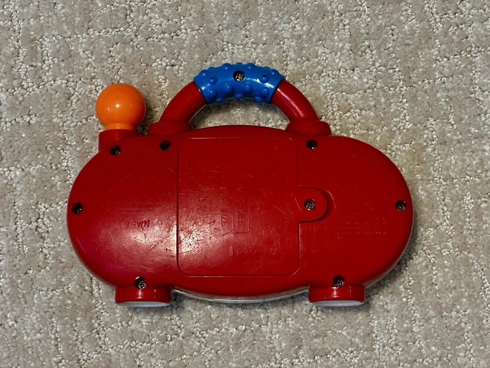 De colección 1999 Plaza Sésamo 123 FM Radio Boom Box Elmo Cookie Monster Mattel Funciona Foto 2 de 2