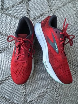 Brooks Ghost 16  Fiery Red/Ebony Cockatoo  Men Size 13 110418 1D 623
