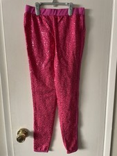 A Wish Come True Fuchsia Sequin Dance Pants Girl's IMC