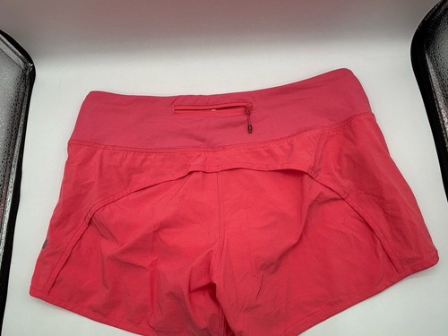 Lululemon Run Times Shorts Größe 6 Lebenslinien pink 4 Zoll Laufen - Bild 11 von 21