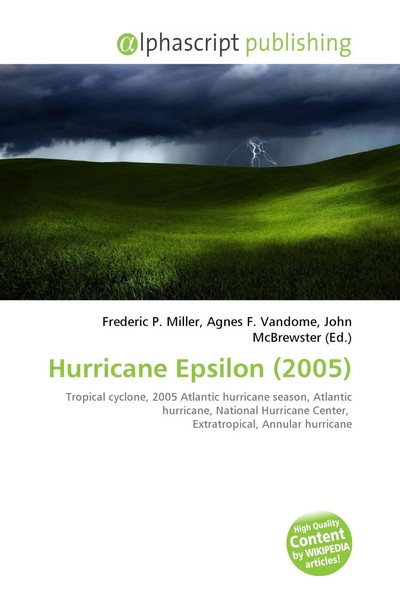 Frederic P. Miller (U. A.) | Hurricane Epsilon (2005) | Taschenbuch | Englisch-image
