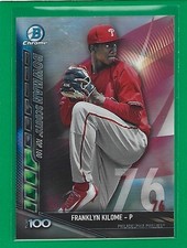 2017 Bowman - Bowman Scouts Top 100 Franklyn Kilome #BTP-76 Phillies 