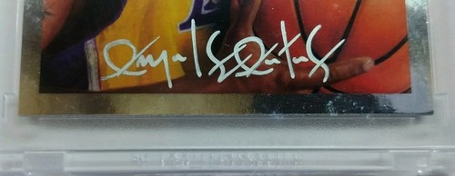 2024 Kobe Bryant Nova Chromium SP /15 Angel Aviles Topps Artist Auto Signed - Bild 3 von 7