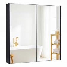 Double Door Wall Mounted Bathroom Cabinet