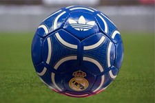 Real Madrid Blue Soccer Ball Size 5