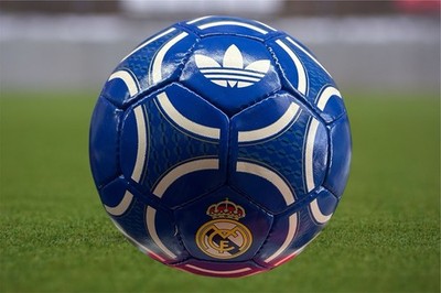 Real Madrid Blue Soccer Ball Size 5