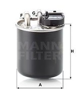 Mann-Filter WK820/16 Kraftstofffilter FüR MERCEDES-BENZ