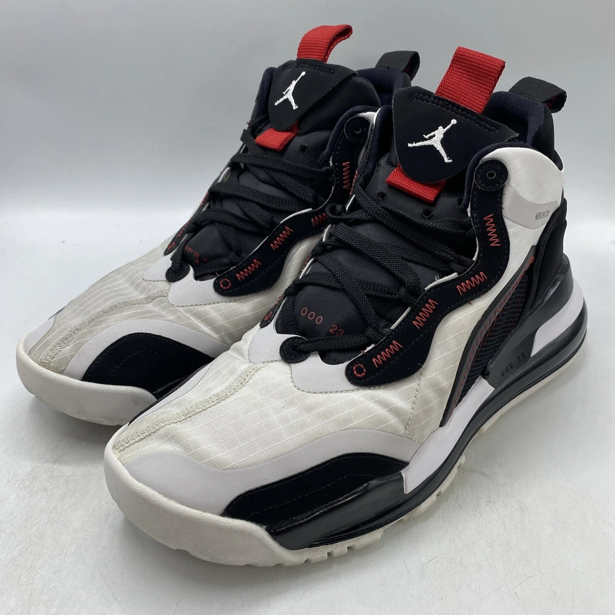 Las mejores ofertas en Jordan Aerospace 720 White Black Gym Red | eBay