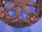 Wheel of the Year plaque, Pagan, Wiccan, Witch, New Age — photo 3